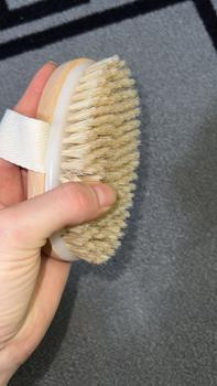 Product Review of Wooden Bath Brush, 1 Count Dry & Wet Use Exfoliating Body Brush, Professional Body Scrub Brush for Removing Dead Skin and Improving Skin Texture, Everything Shower Products from 🙈**🙊 0
