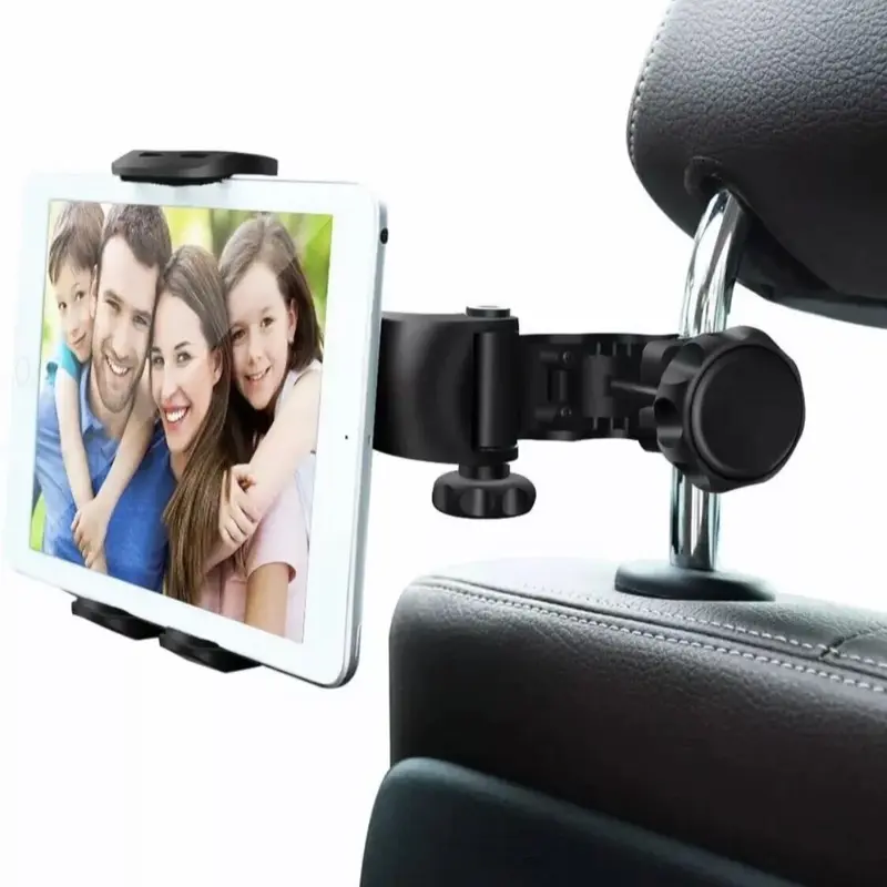 Car headrest tablet holder 1