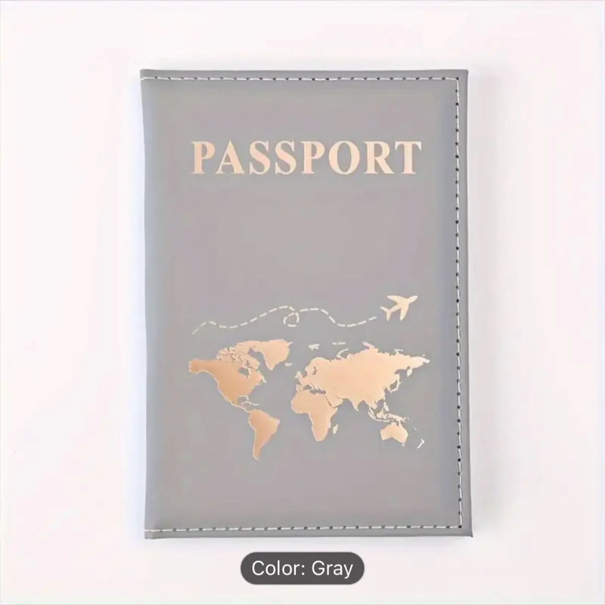 Passport Holder Case Cover, Black, White, Grey, Pink