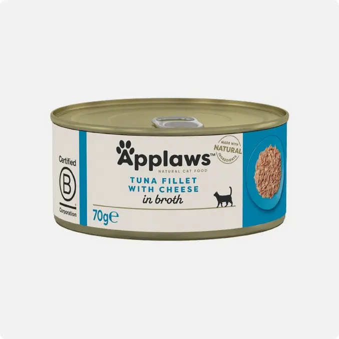Applaws Cat Food - Tuna and Cheese 70g - 156g - Chicken Breast with Cheese 70g - 156g - Applaaws Pouches 70g 3