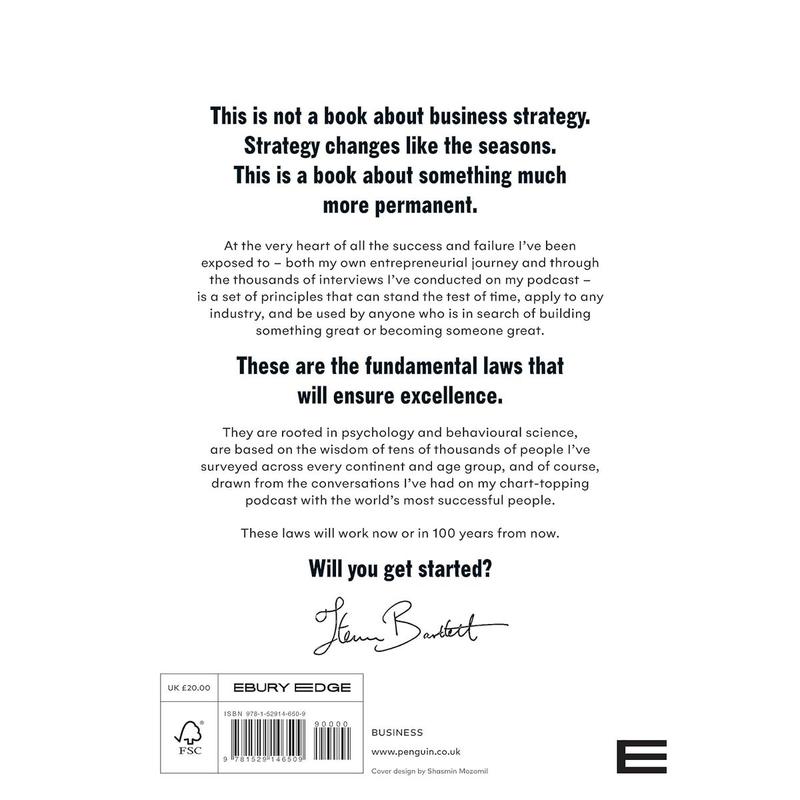 The Diary of a CEO: The 33 Laws of Business and Life Hardcover – 31 Aug. 2023 1