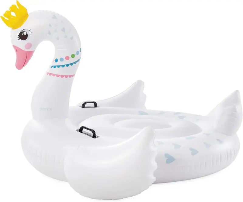 Intex Majestic Swan Ride-On, Inflated Size: 1.42m x 1.37m x 99cm 3
