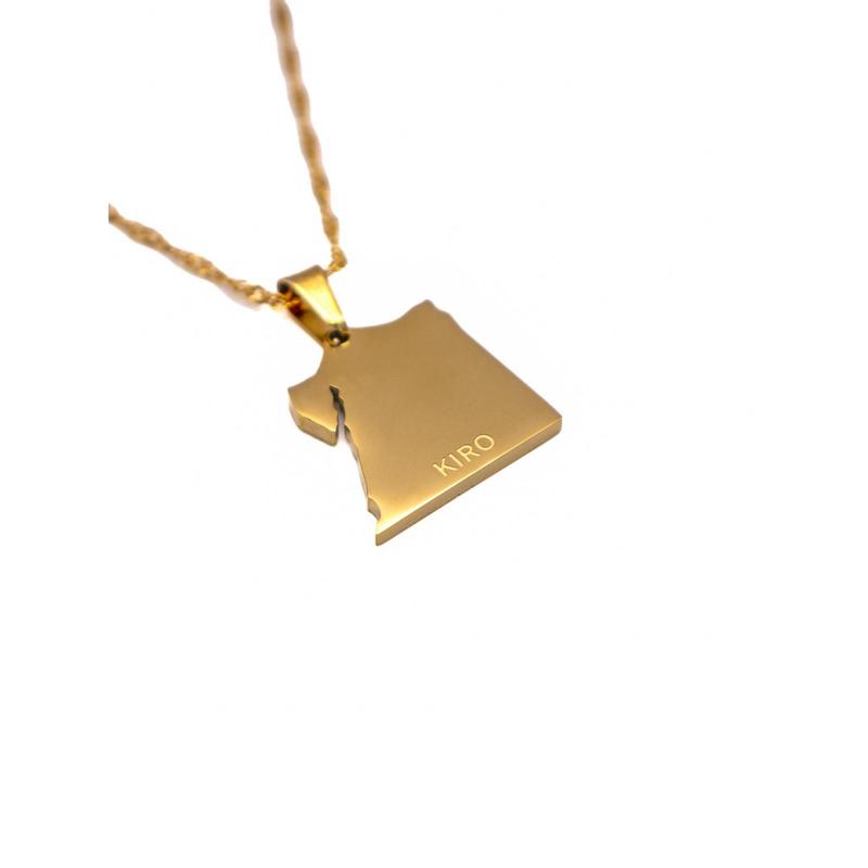 Egypt Map Necklace 3