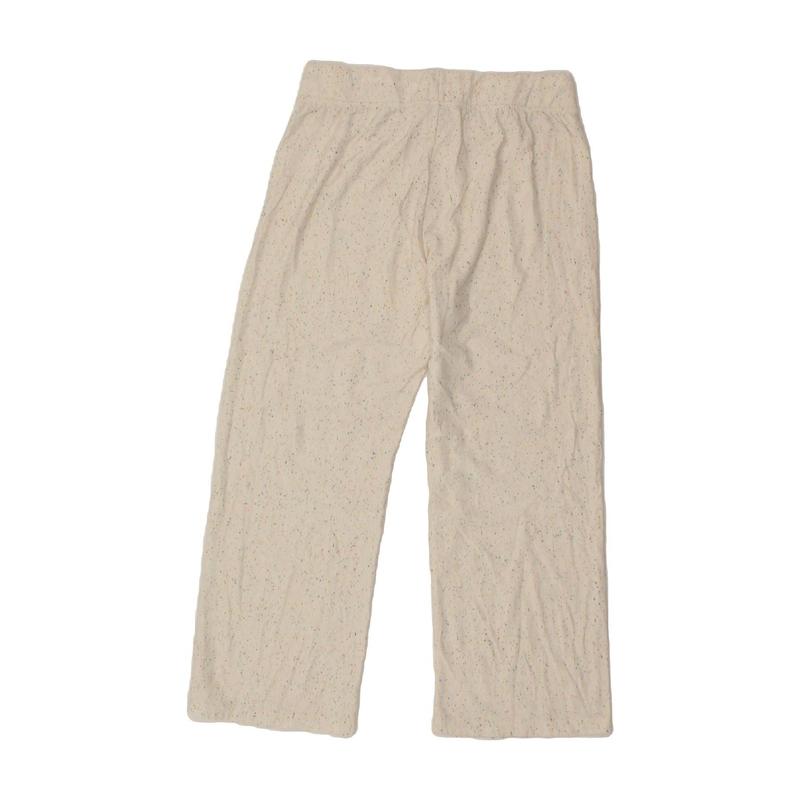 Pre-Owned Vintage J. CREW Womens Tracksuit Trousers UK 14 Medium White Flecked 2