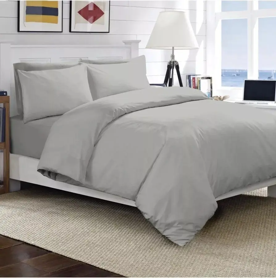 Luxury Complete Plain Super Soft Bedding Set - Quilt Cover and Duvet Cover (Four Piece) gypsy bedding bedsheets soft flat weave Plain black breathable duvet  set