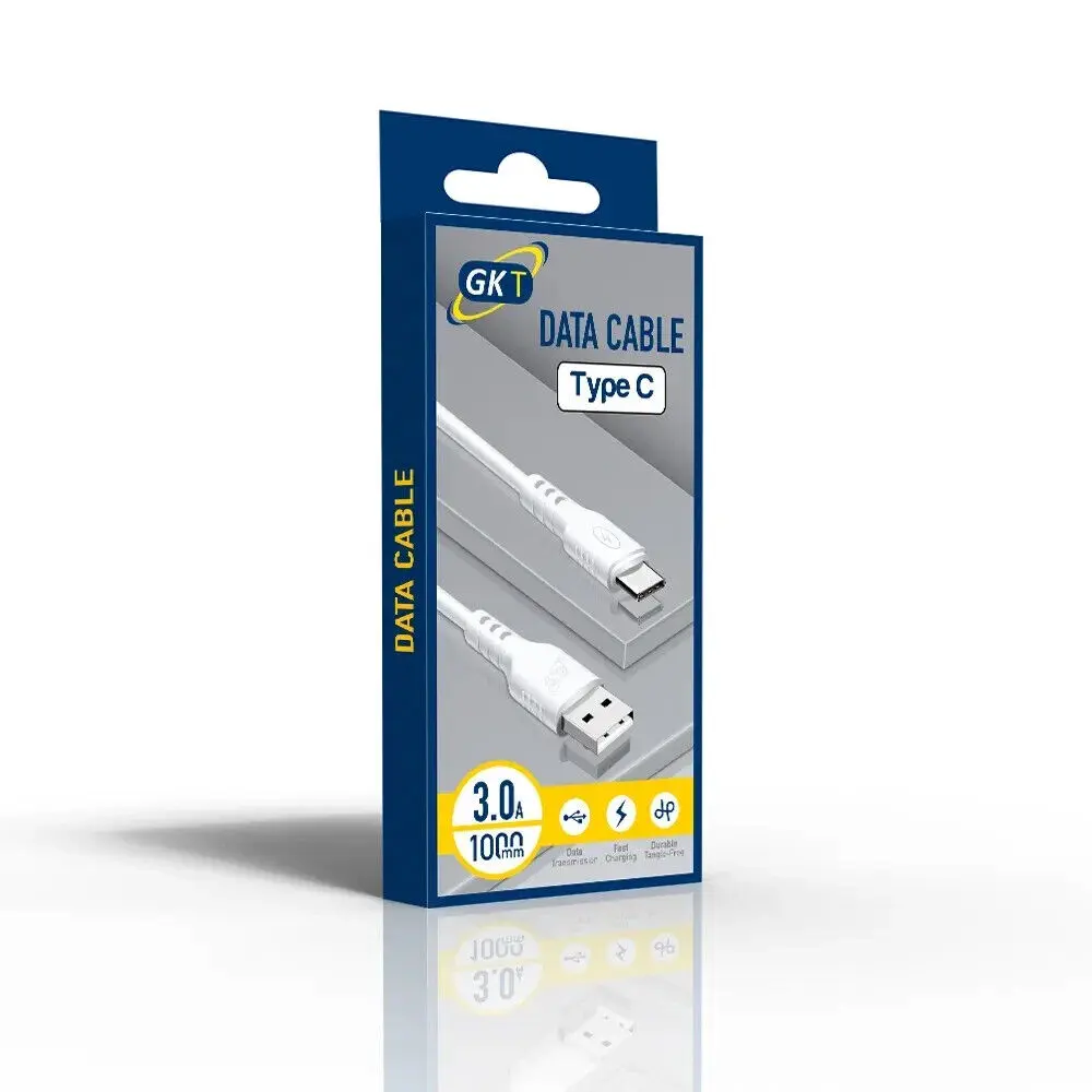 3.0A Type C (USB-C) Cable for Phones & Electronics: Data Transfer and Charging Device Mobile Charger