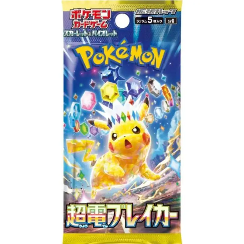 Japanese TCG: Super Electric Breaker Booster Pack (LIVE OPENING) 0