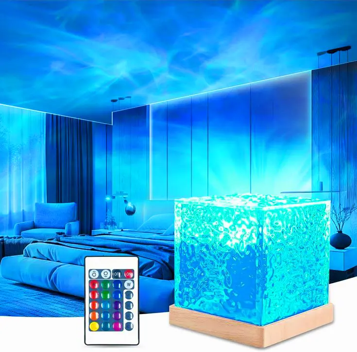 Premium Galaxy Projector and aurora projector Light for Bedroom, Ocean Wave Sensory Light with 16 Colours, 30 Lighting Modes Star Light Projector, Ceiling Projector Night Light for Bedroom/Party/Game Rooms, with remote control. High Quality Lamp