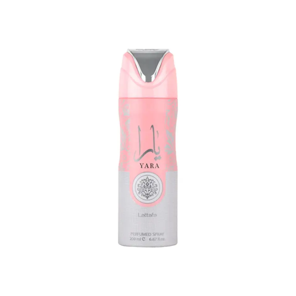 Yara Perfumed Body Spray Deodorant 200ml by Lattafa