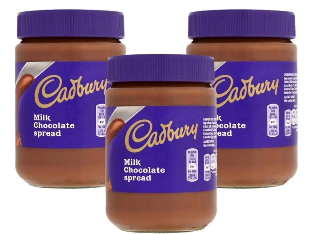 Cadbury Milk Chocolate Spread 400g x 3 - Sweet Snack for Chocolate Lovers - Flavor Dip Cocoa