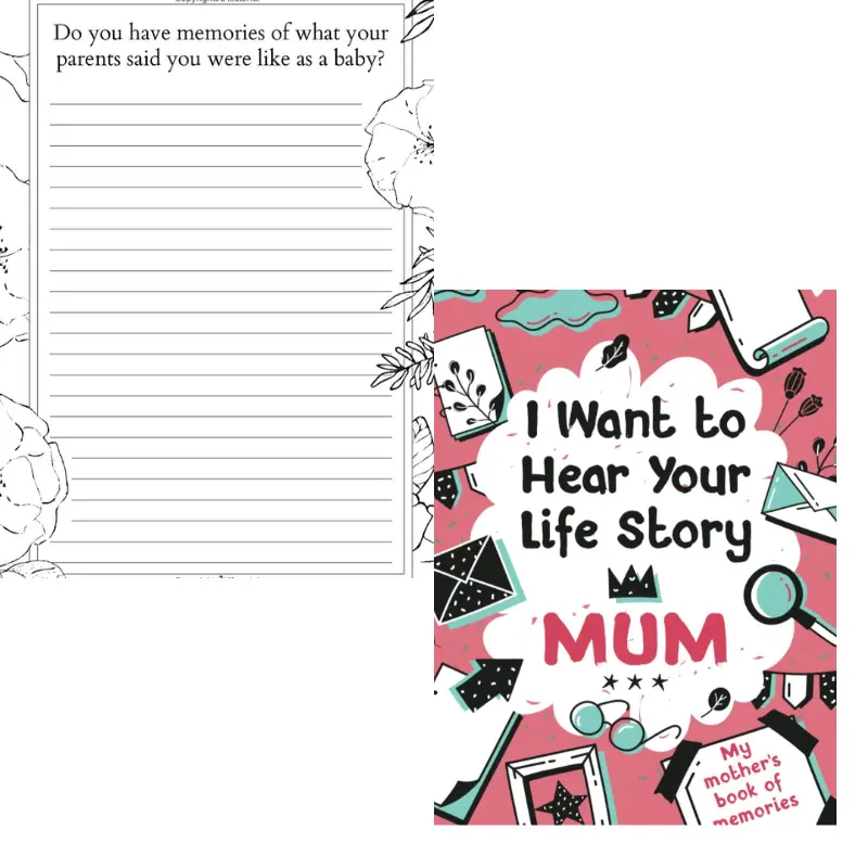I Want to Hear Your Life Story Mum: My mother’s book of memories. 3