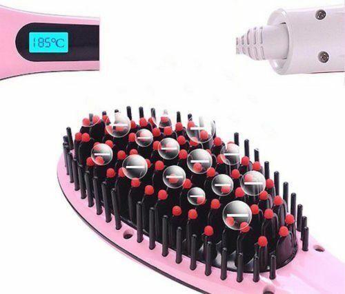 Fast Heated Electric Straight Hair Comb Beard Straightner Brush Men Women Gift Straightener Comfort 5