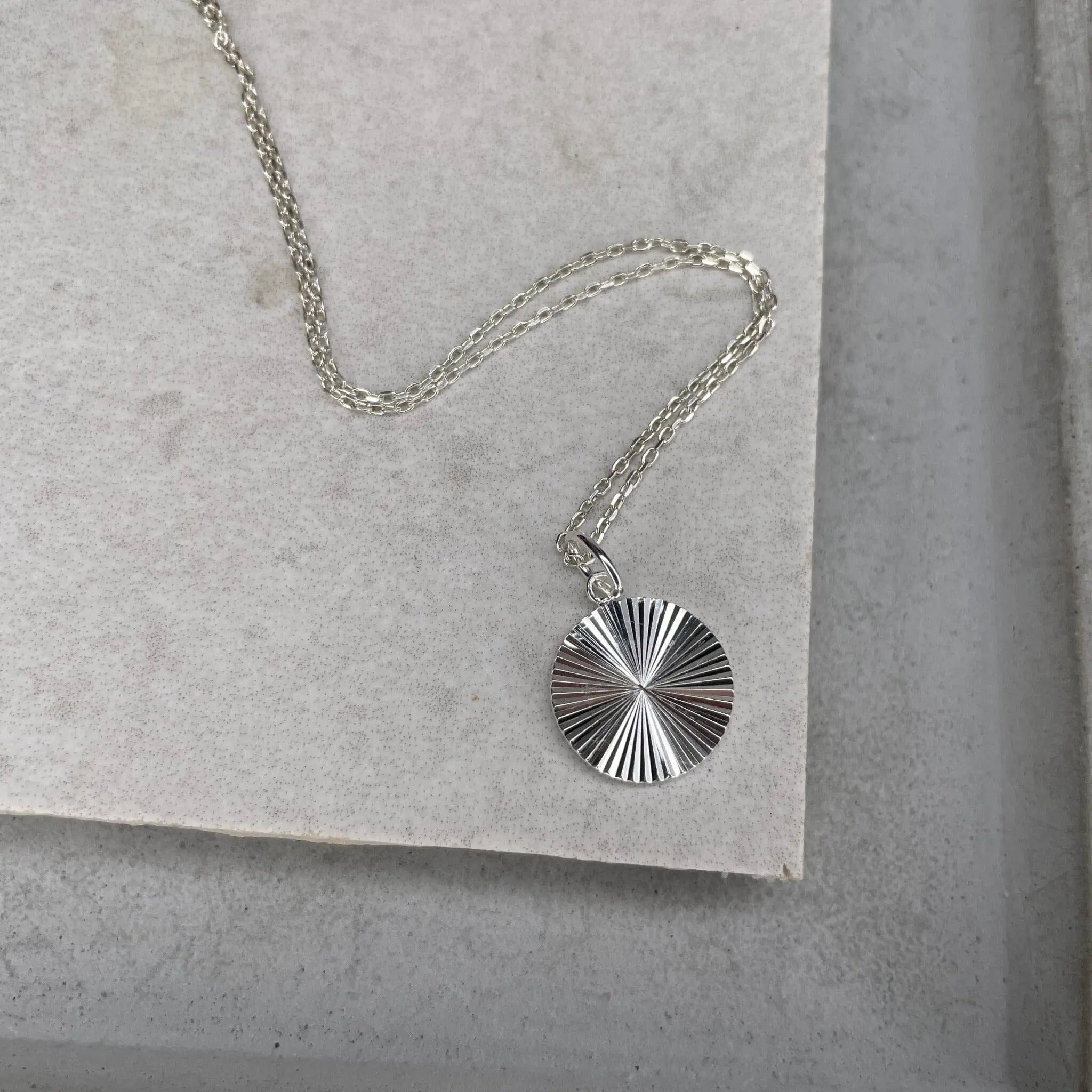 Spinning Rays Personalised Necklace
