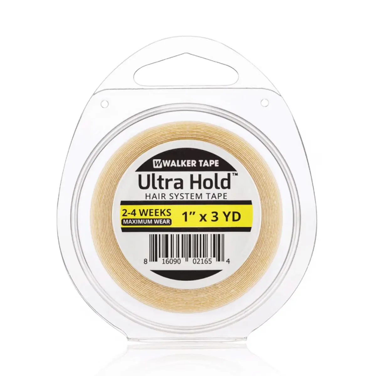 Walker Ultra Hold Double Sided Tape Roll - (1" X 3 Yds) 4+ Weeks Hold Time