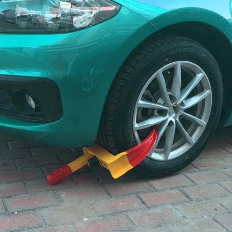 Heavy Duty Security Wheel Clamp Clamps Locks for Caravan Car Van Trailer Lock UK 6