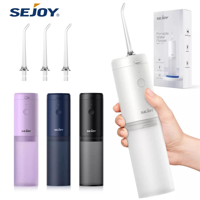 Sejoy Irrigator Dental Mouth Washing Machine Travel Portable Water Flosser Teeth Whitening IPX7 Waterproof Teeth Cleaning Tools 1