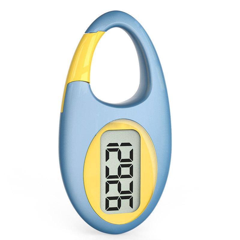 Simple Step Counter Walking 3D Pedometer With Lanyard 6