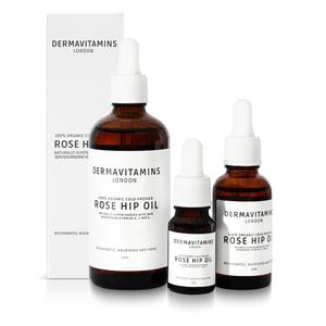 DermaVitamins 100% Organic Cold-Pressed Rose Hip Oil