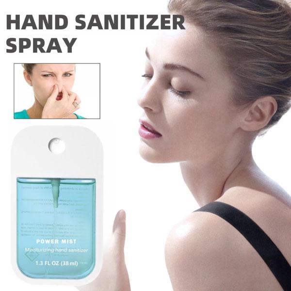 Mist Hydrating Hand Sanit-izer Spray for Adults - Aloe Flavor - Moisturize, Moisture 7