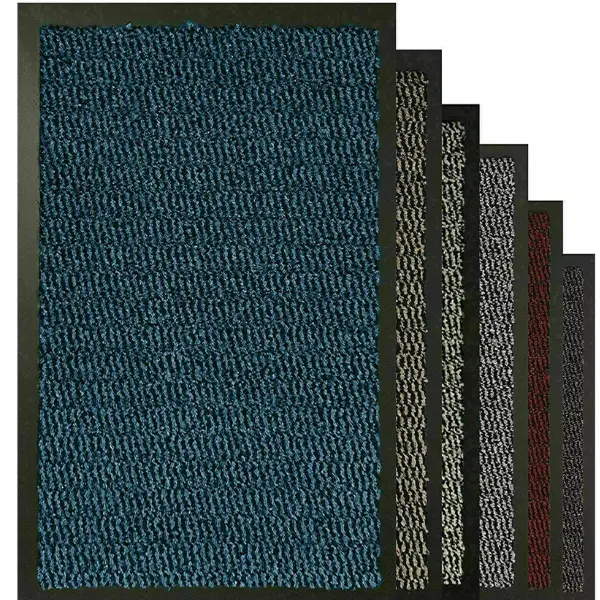 Large Heavy Duty Rubber Barrier Non-Slip Door Mat Runner Rugs for Back Hall Kitchen - Ideal for Home Use