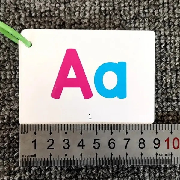 27 Alphabet Fun Flash Cards Preschool to Kindergarten ABCs Uppercase Lowercase Letters Spelling Kids Learning Educational