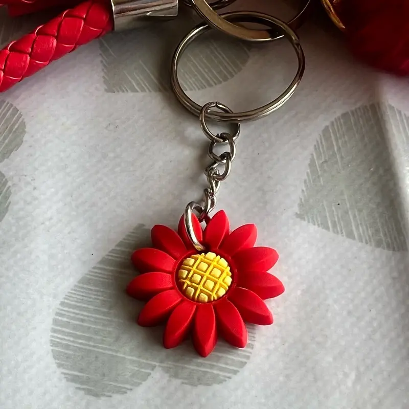 Safety Keychain with Key Holder, Anti Bac/Lipstick Case, Bottle Opener, Whistle, Pom Pom and Key Ring - Available in Multiple Colors custom 5