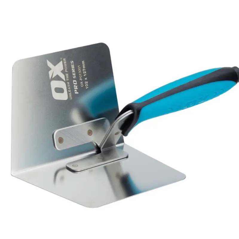 OX Pro Internal Corner Trowel - 102 x 127mm / 4in x 5in 0