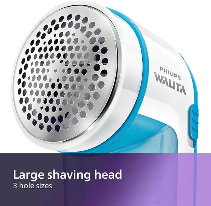 Premium Fabric Shaver, Advanced Blue Lint Remover for Clothes, Upholstery, and Woolens 1