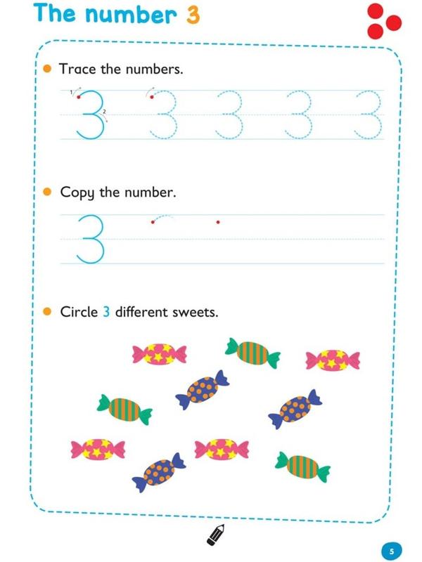 Collins Easy Learning Preschool Numbers 0-20 Age 3-5 Wipe Clean Activity Book for Early Learners 5