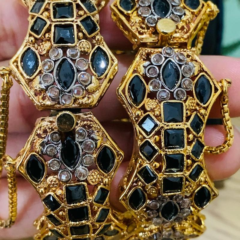 Gorgeous Egyptian Openable Bangles Auspicious Anniversary Birthday Engagement Female Asian choker 5