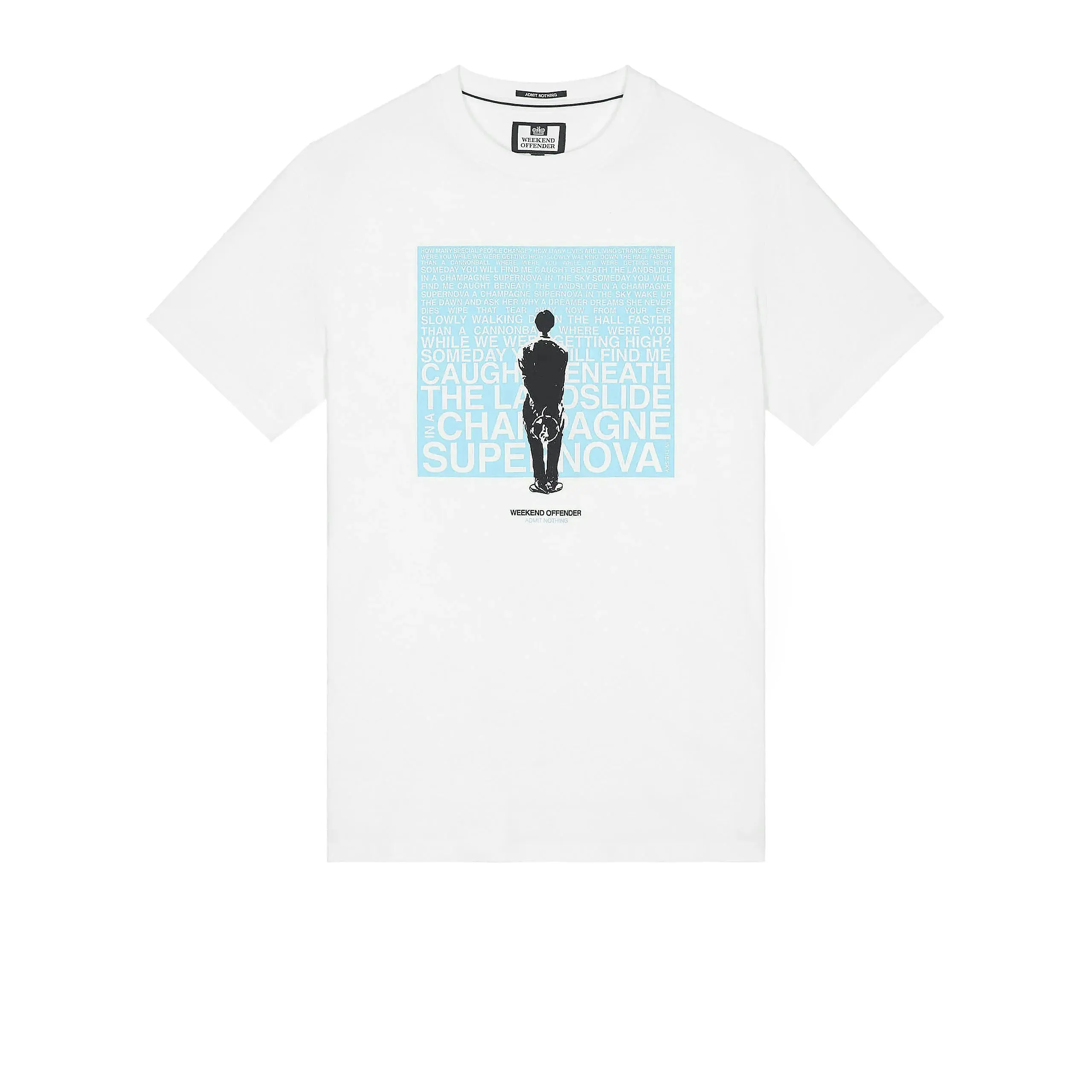 Weekend Offender Supernova T-shirt in White