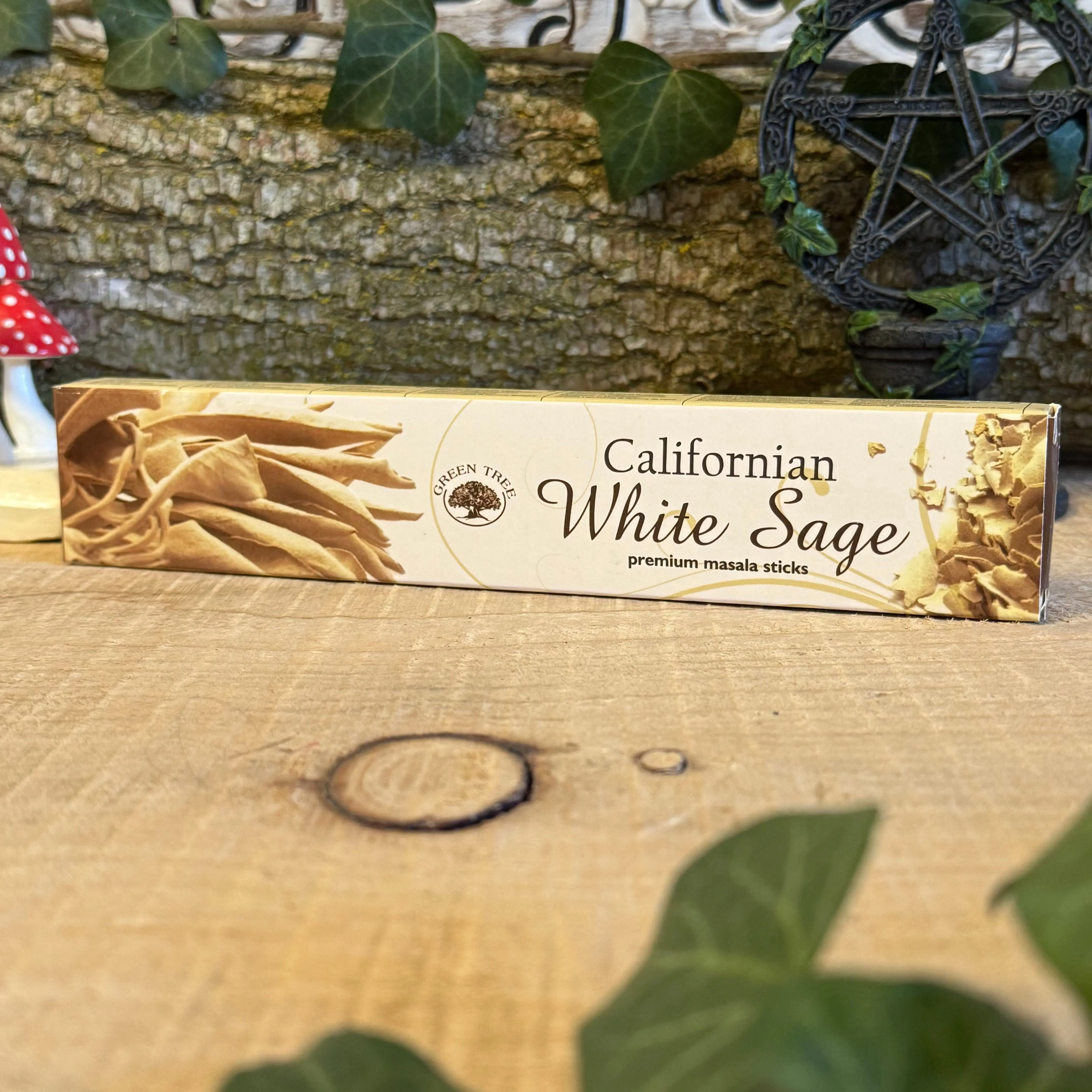 Green Tree Californian White Sage Incense Sticks