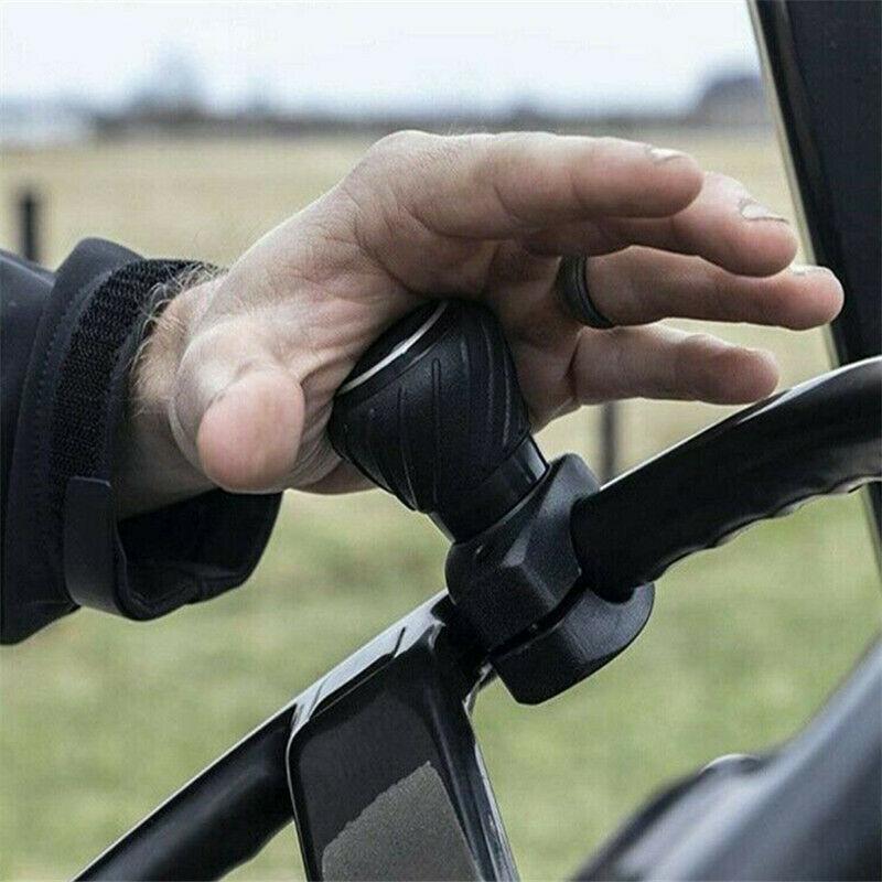 Power Steering Wheel Aid Car Truck Lorry Handle Assister Knob Spinner Ball Black 6