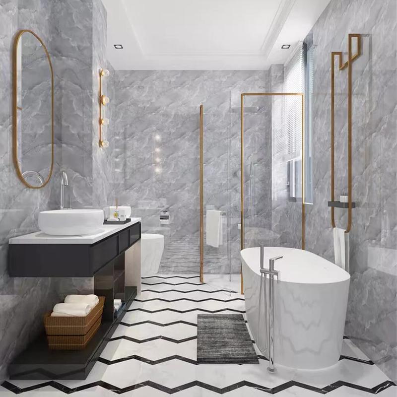 Product Introduction of 12X PVC Marble Tiles Wall Sticker Self-Adhesive Stick On Kitchen Bathroom Decor panels 13