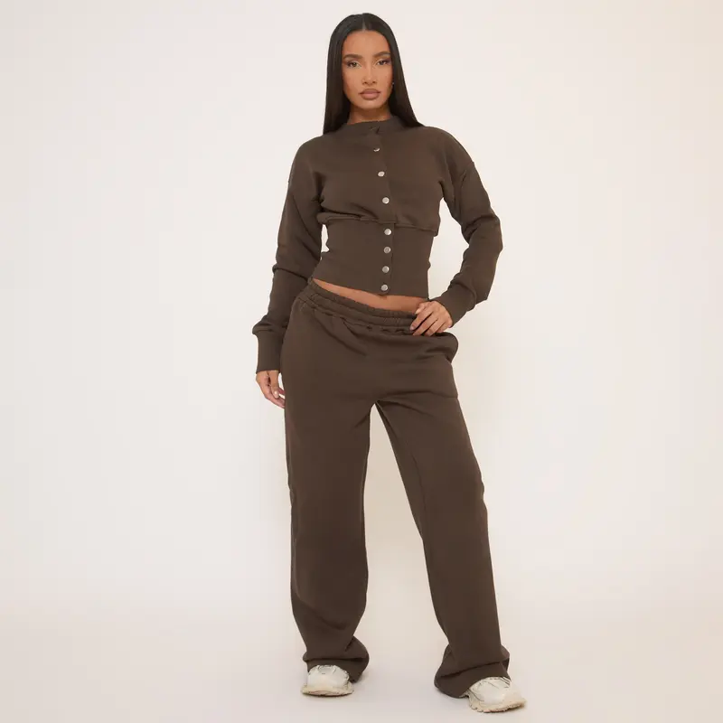 Elasticated Waist Wide Leg Joggers 3