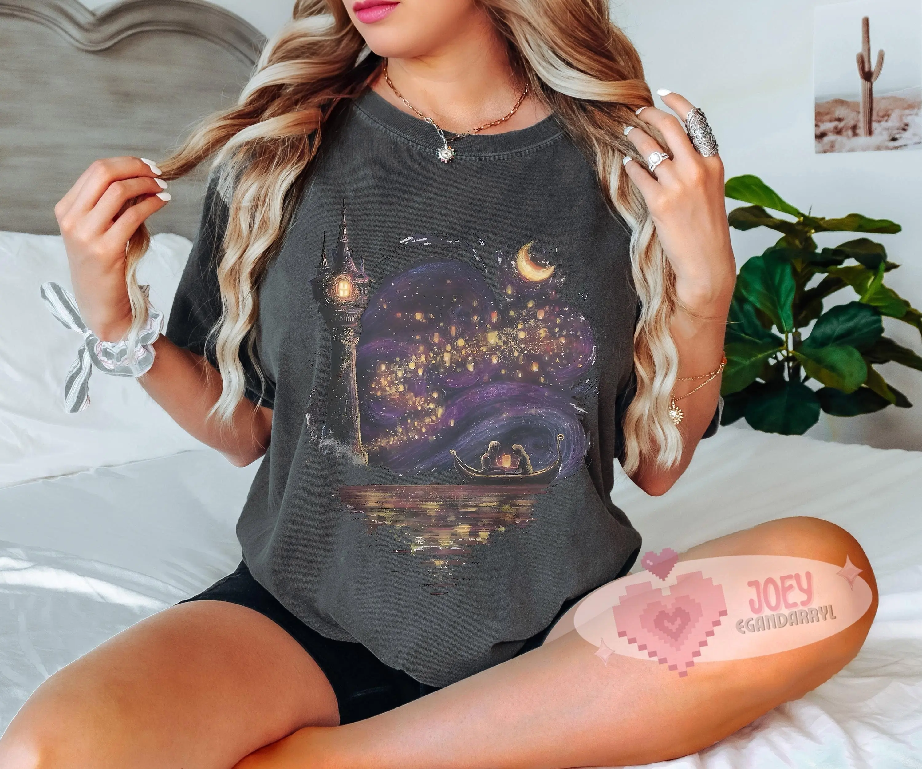 Retro Dney Rapunzel Princess Watercolor Shirt, Dney Princess Tee, Pascal Shirt, Magic Kingdom WDW Dneyland Trip Tee, Dney Girls Trip women's  shirts