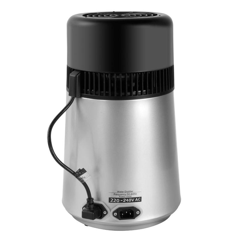 【Replace 66117163】750W Water Distiller Electric Purifier Stainless Steel Glass Water Filters 5
