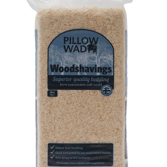 Pillow Wad Premium Wood Shavings 1kg, Dust extracted small pet bedding suitable for Gerbils, Rats, Hamsters, Degus, Chickens and Mice rat  bedding 2