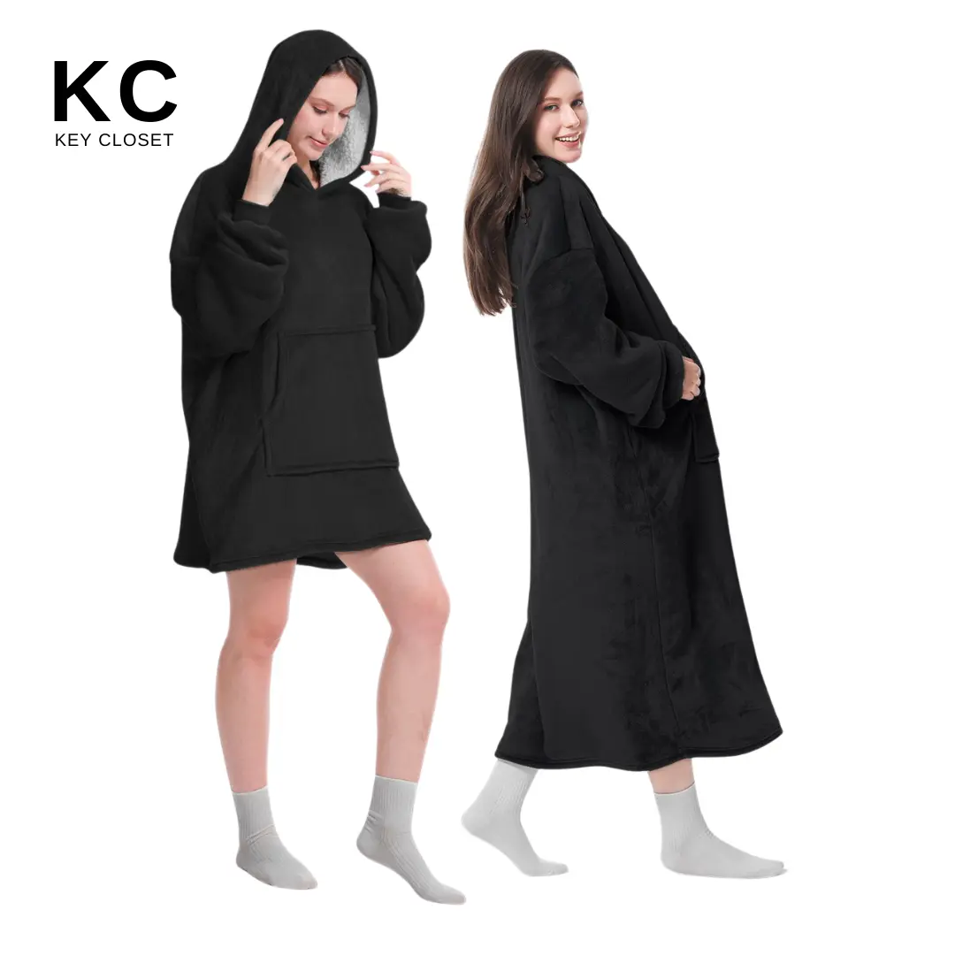 Key Closet Blanket Hoodie, Premium Quality Fabric and Gift Box Comfort Fit Womenswear