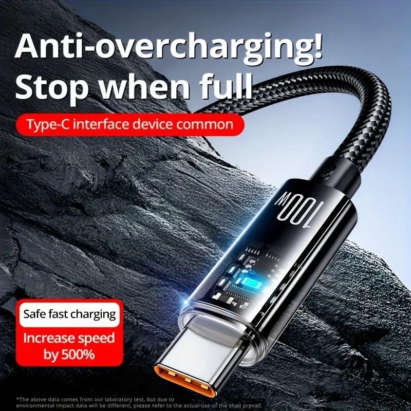 Product Introduction of Intelligent Auto Power-Off USB Type-C Charger – Fast Charging & High-Speed Data Smartphone Electronic Cellphone 8