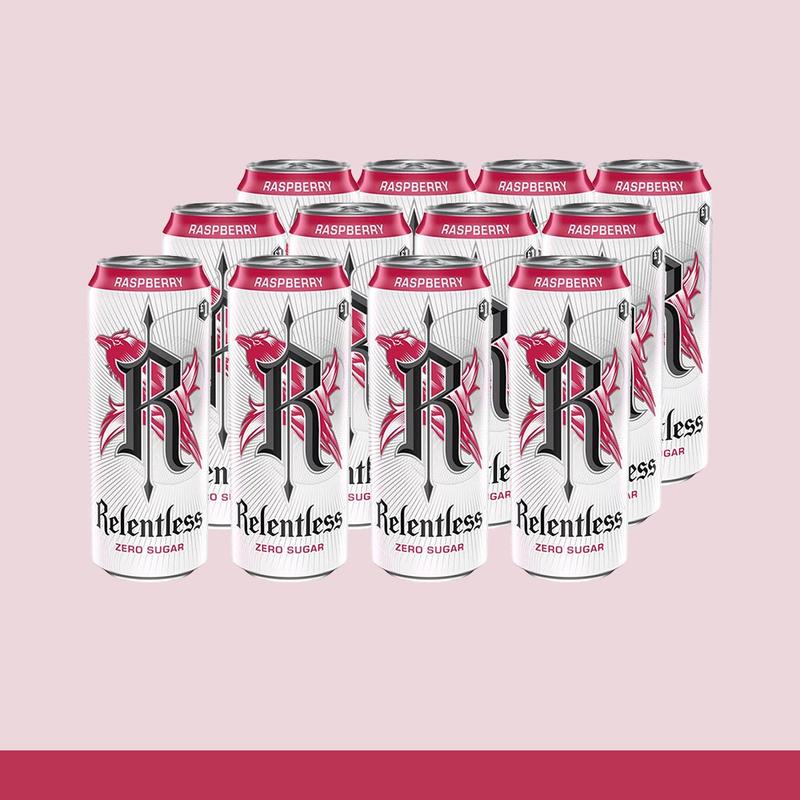 Relentless 12 Pack, 12x500ml Case of Relentless Energy Drink 0