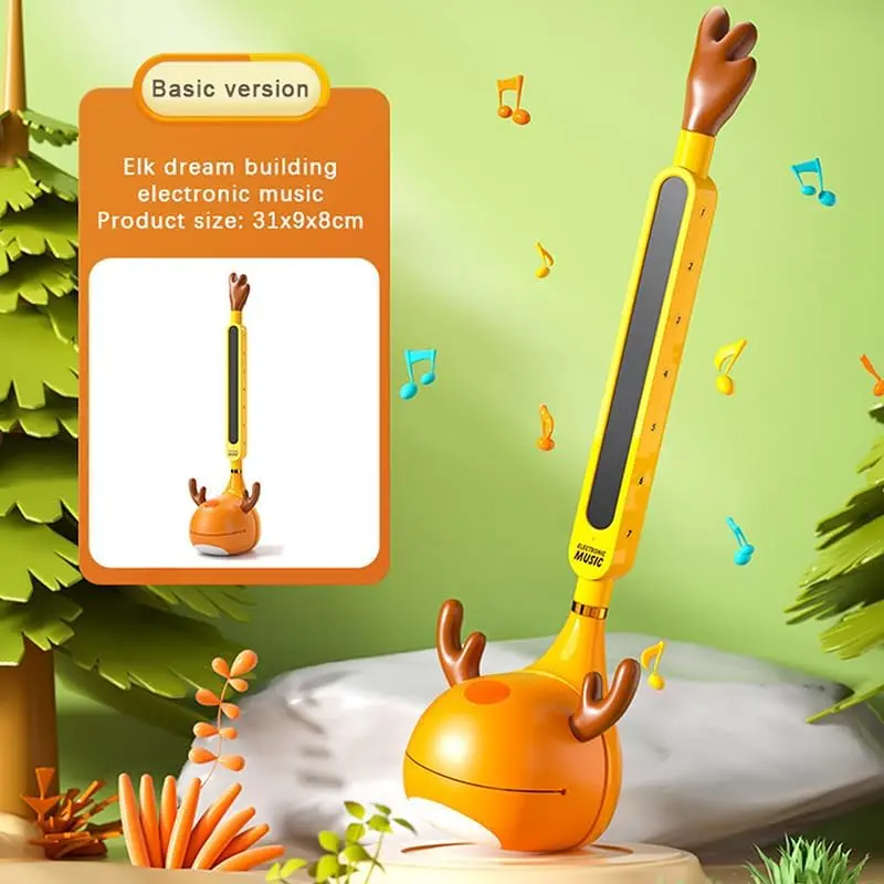 Japanese Electronic Musical Instrument For Children Tomatone Synthesizer Electric Tadpole Kawaii Kid Kalimba Piano Toy 1
