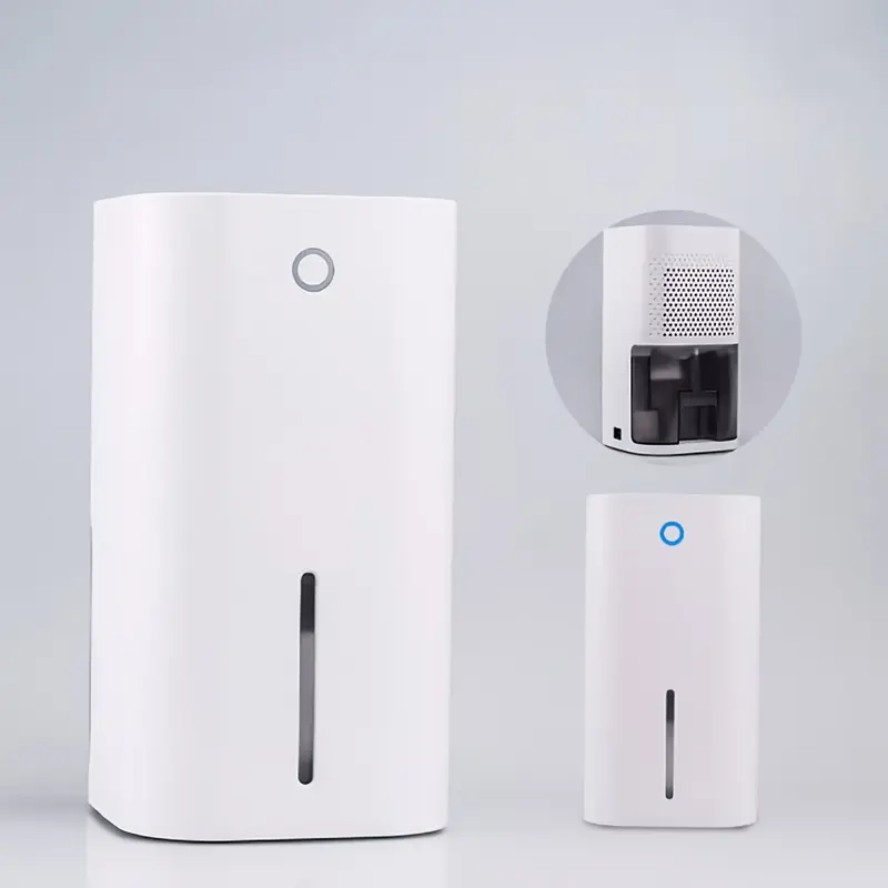 Intelligent 1pc Portable Electric Dehumidifier - 850ml Capacity, Low Noise, Visible Water Tank - Ideal for Home, Office, RV, Damp, Mold, and Moisture Removal, Perfect Christmas Gift 4