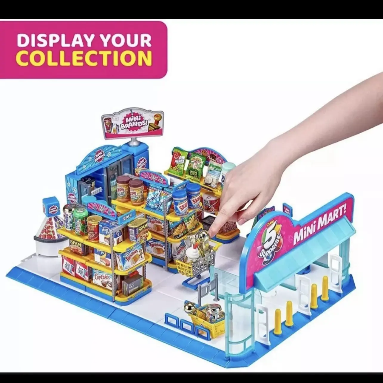 ZURU 5 Surprise Mini Brands Mini Mart with 4 Mystery Mini BRANDS