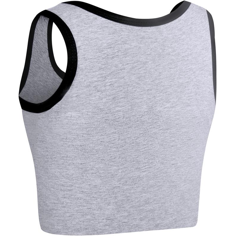 Product Introduction of XUJI Women Tomboy Trans Elastic Chest Binder Breathable Cotton Slim Fit Tank Top 17