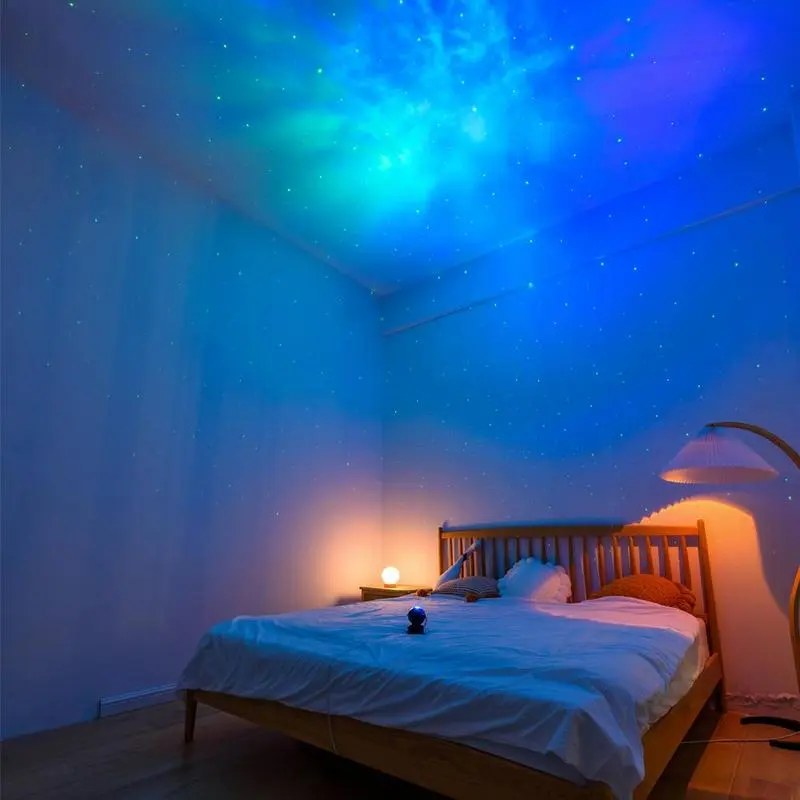 Galaxy Projector LED Lights, Astronaut Nebula Projector LED Lights, Starry Night Projector with Remote Control, Astronaut Projector Ambient Light for Theater Christmas Tiktok Shop, Novelty Light for Gift, Back to School Supplies, Christmas Decorations 4