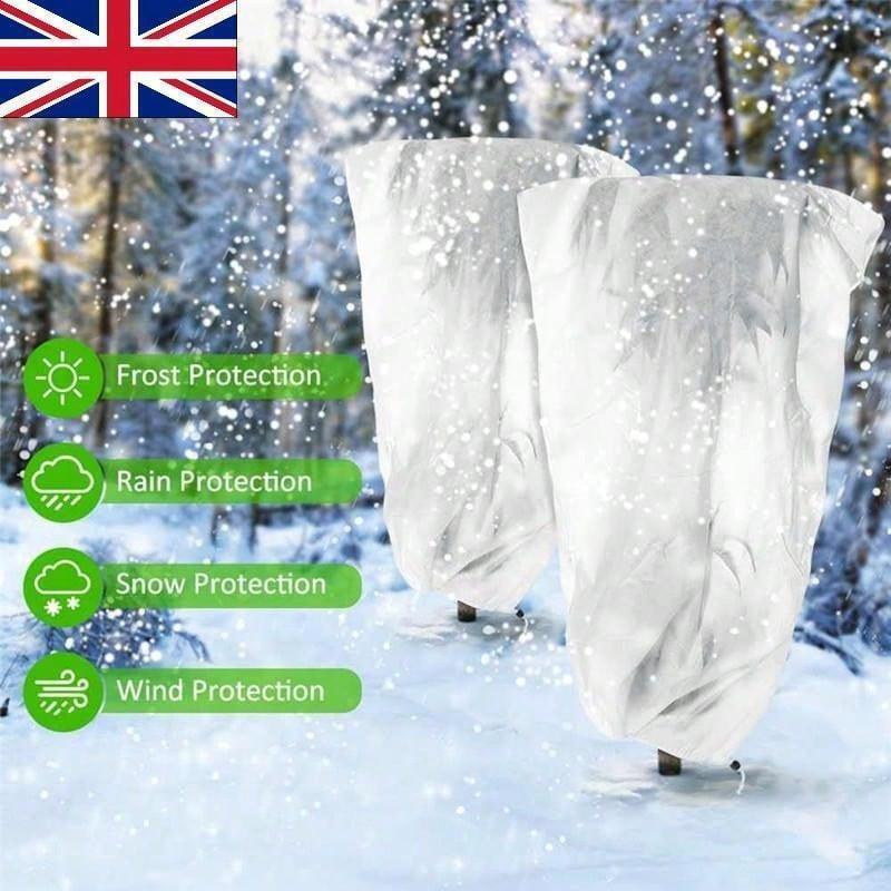 SIYU5 - Heavy Duty Frost Protection Plant Protection Bag, Fleece Winter Cover Plant Garden 120x80cm 8