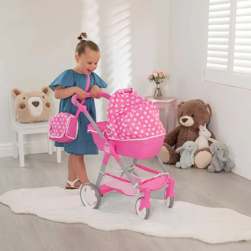 Dolly Tots Junior Roamer Dolls Pram 3