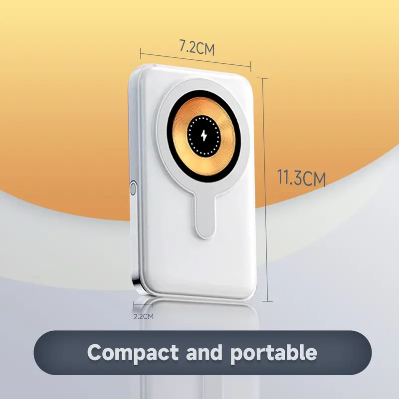 Magnetic Wireless Power Bank 10000mAh Magsafe Powerbank Fast Chargrs Phone External Battery Accessories Charging Mobile Charger Digital Portable 7