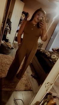 Product Review of [4 colours, UK size 6-28] Solid Sleeveless Wide Leg Jumpsuit from H**🧿 0